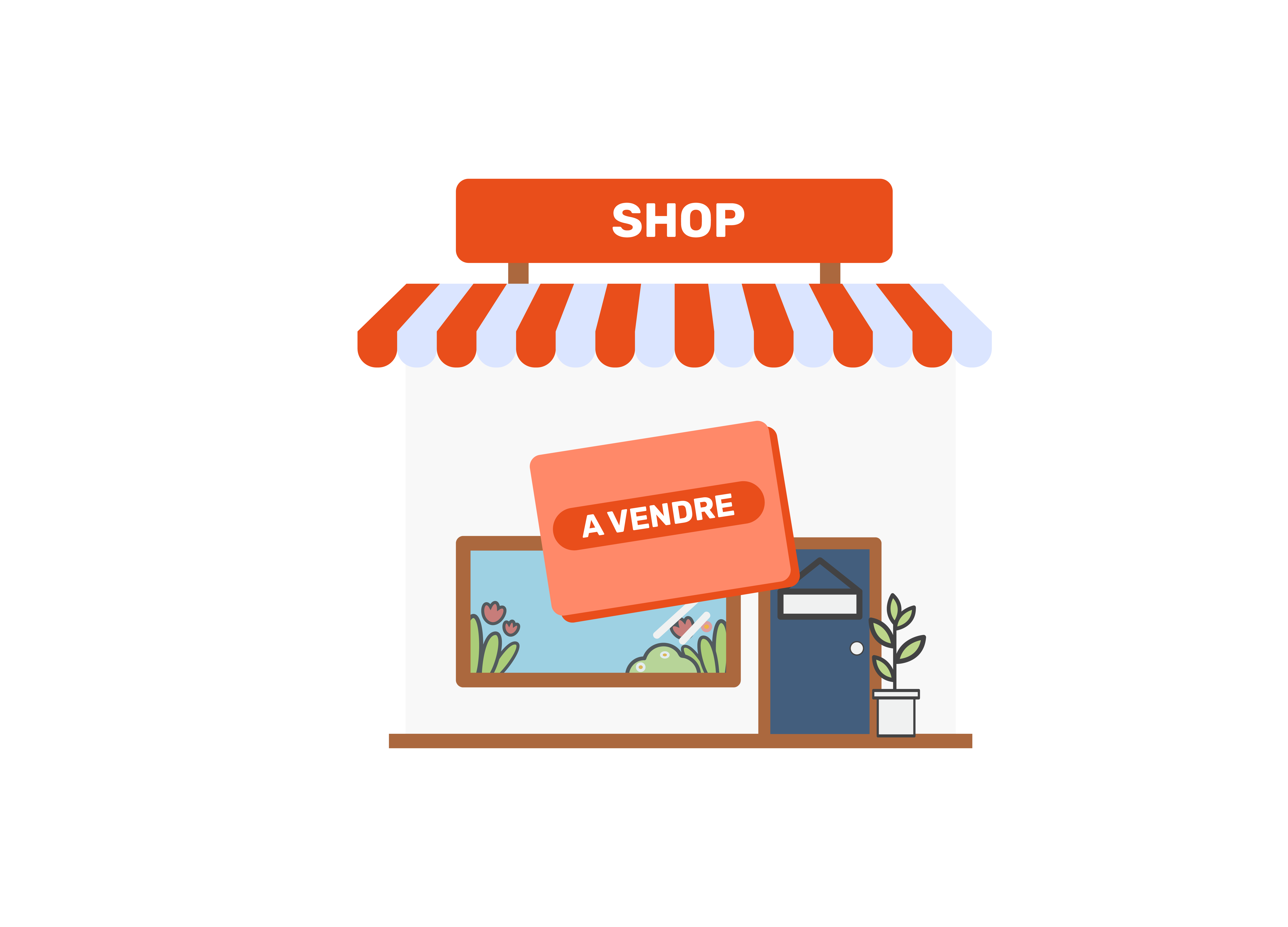 Vente murs commerciaux